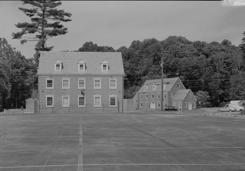The former low-lift pumping station building at Burnt Mills East Park will be the future location of the Springsong Museum.