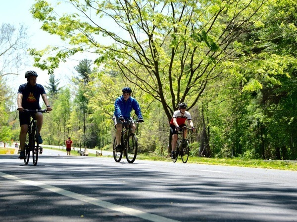 Bikers on Beach Drive