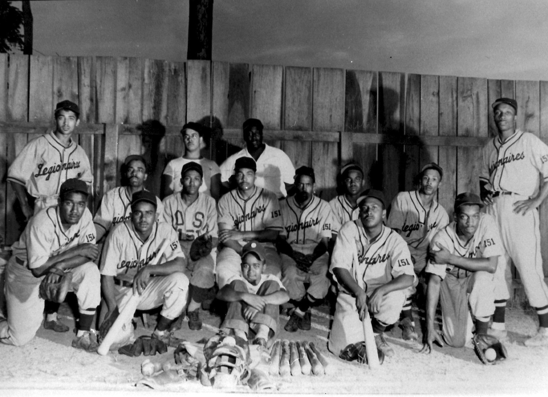 Picture of the Rockville’s American Legion 151 baseball team circa 1940.